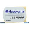 Folie - 576120802 - Original Husqvarna Ersatzteile