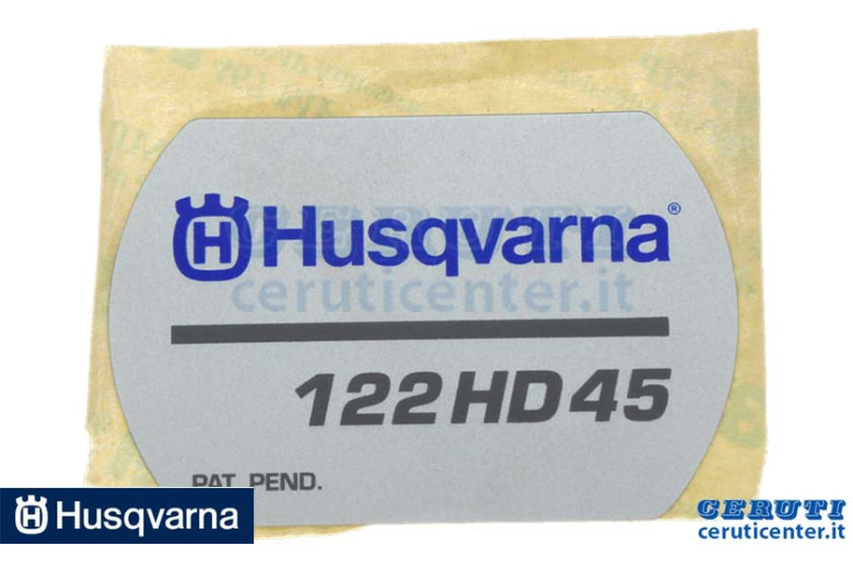 Aufkleber - Original Husqvarna - 576120801