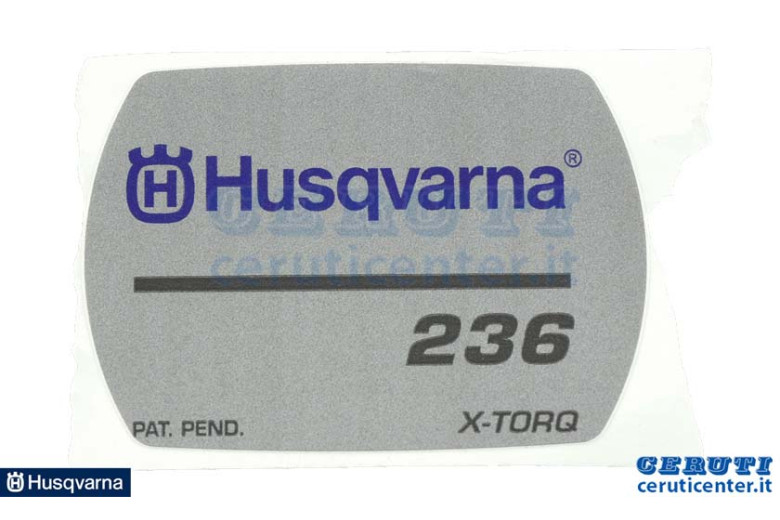 Label - Original Husqvarna - 575729701
