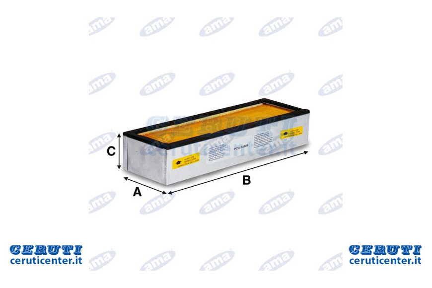 Filtern cab435x152x56 ad ap4594
