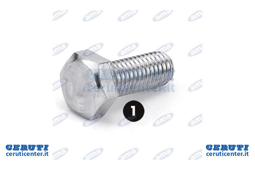 Vis M8x1,25 gauche X decespugliatore