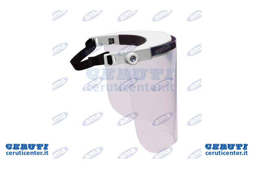 Protective Visor White Color Single Package