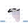 Protective visor Color White Polycarbonate Conf. 10