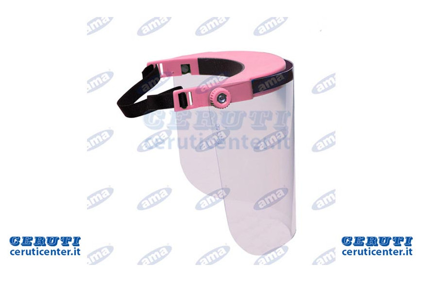 Protective Visor Pink Single Package