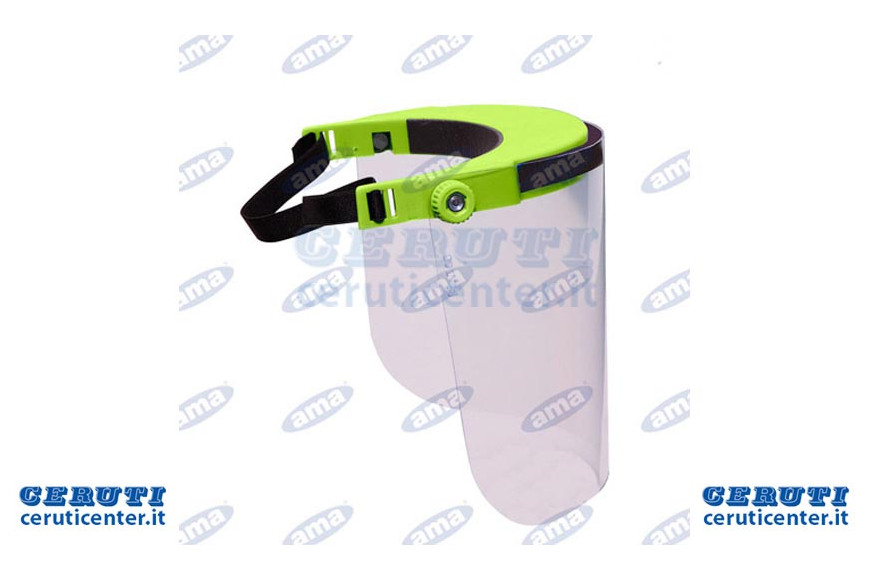 Protective Visor Color Green Acid Single Package