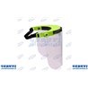 Protection Visor Couleur Vert Paquet seul acide