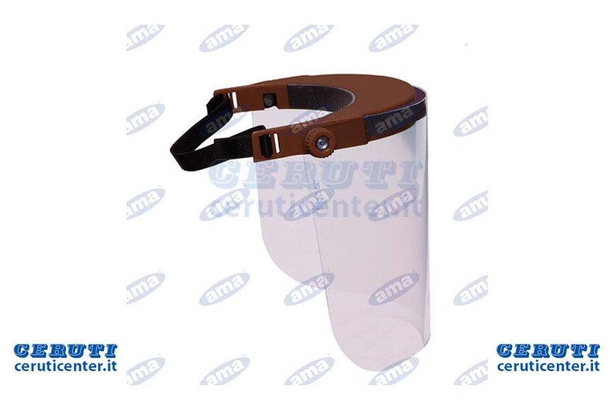 Protective Visor Color Dark Brown Package Single Head