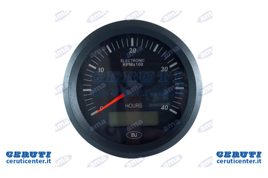 Contagiri E Contaore Analogico 10-32V 4000 Rpm Ø1 - Ama
