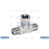 Adaptateur « T » Homme / Femme / Homme De 1/2 "