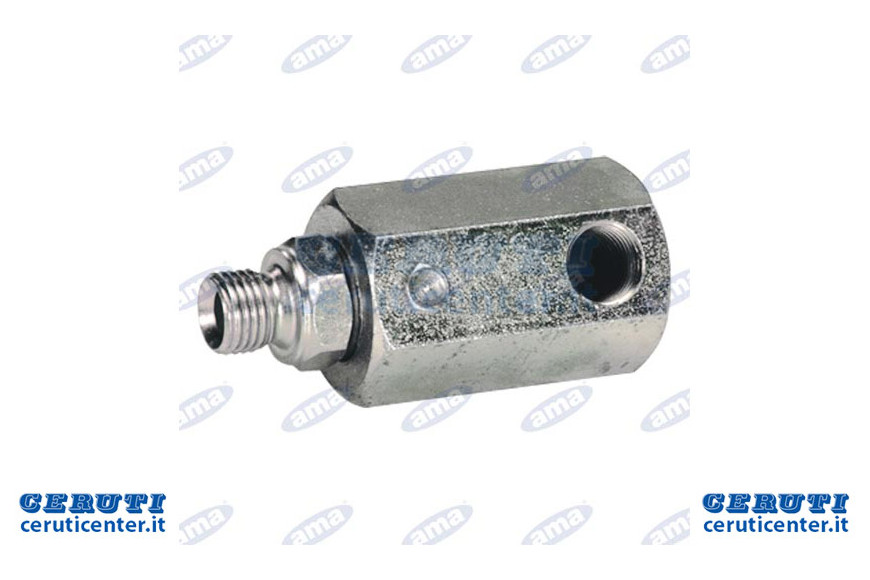 Drehkupplung 90 ° von 1/2 "