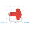 Chaussures Fits A Rotary Faucheuse Kuhn Ref. 561906.00