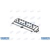 Plaque Baler externe ceinture pour 8 + 8 trous, réseau