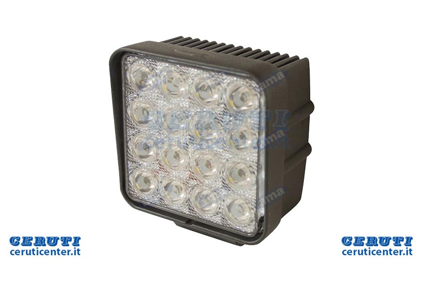 Faro De travail Led 110X110Mm 10-30 48W 3200lm