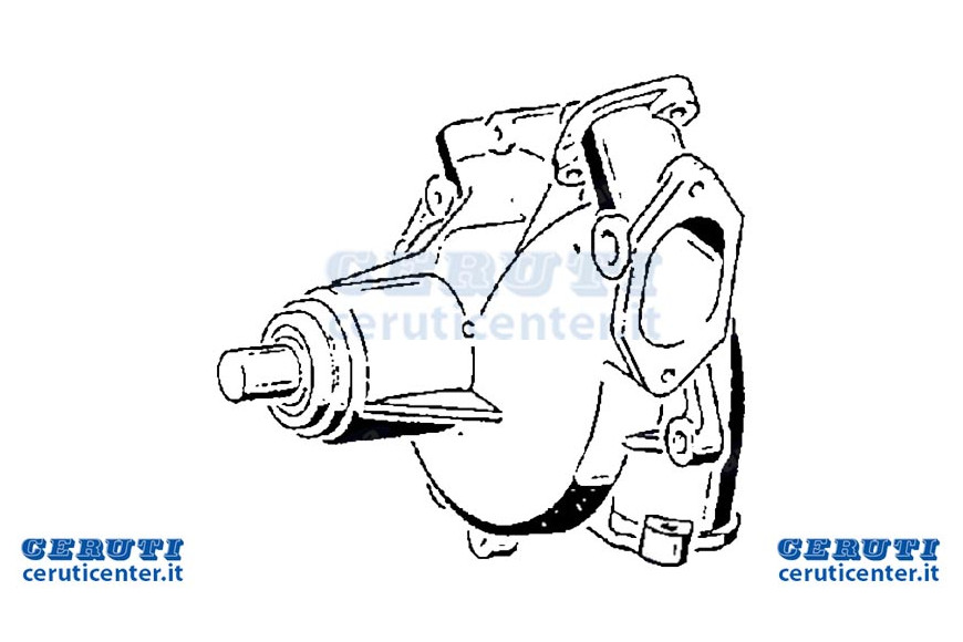 Pompe Adaptable eau Laverda Réf. 4710552