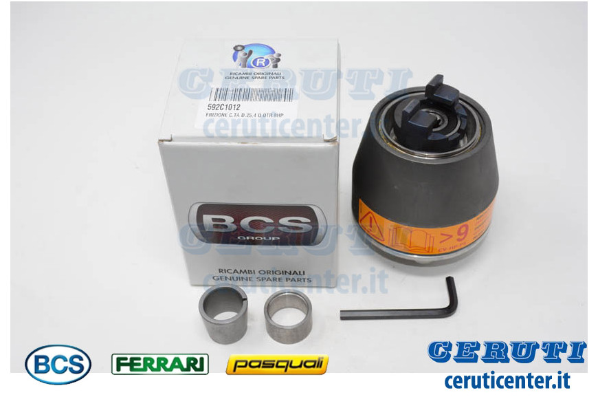 Conic Clutch D.25,4 Q Otr.9Hp - BCS Original -  592C1012 - ersetzt - 59256280