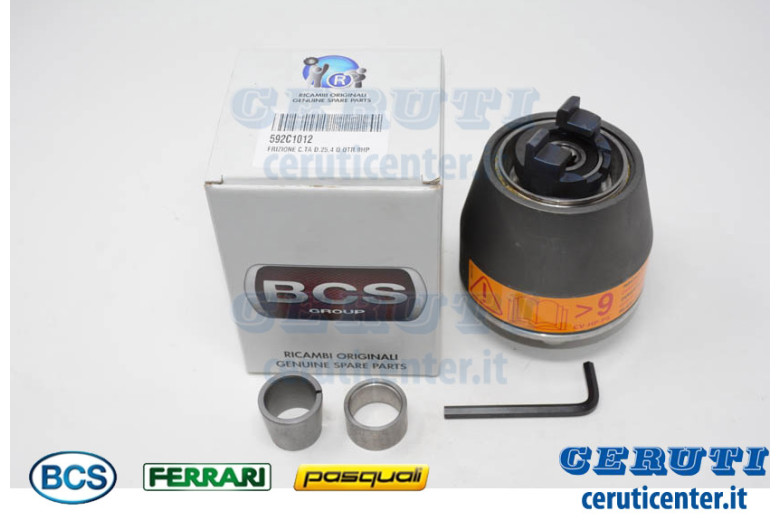 Conic Clutch D=25,4  Up 9Hp - BCS genuine -  592C1012 - replaces - 59256280