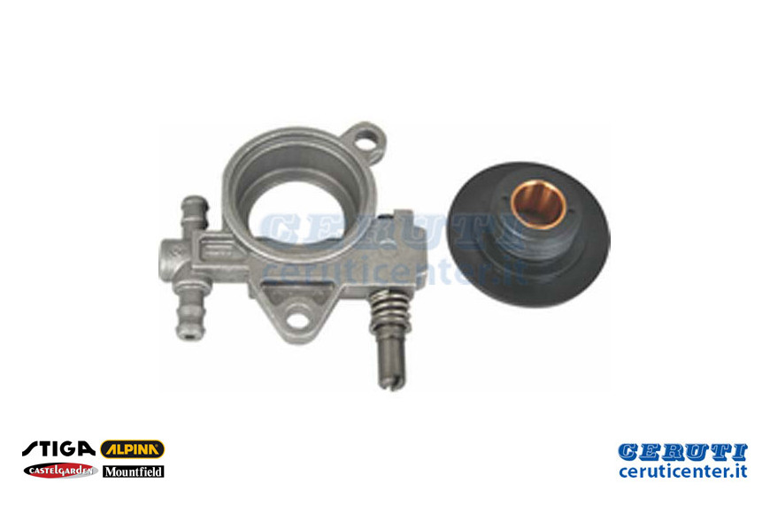 
Oil Pump Ass.Y-Screw- Stiga Genuine Part - 383594507/0 - replaces - 6995242