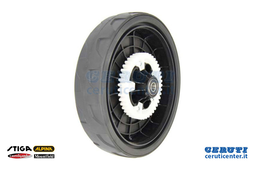 Ruota Comp.Delta D240 Cusc.+Corona - Originale Stiga - 381007463/1 - sostituisce - 381007463/0