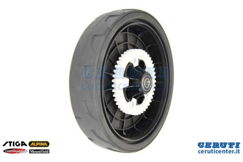 
Delta Wheel Assembly D240- Stiga Genuine Part - 381007463/1 - replaces - 381007449/1