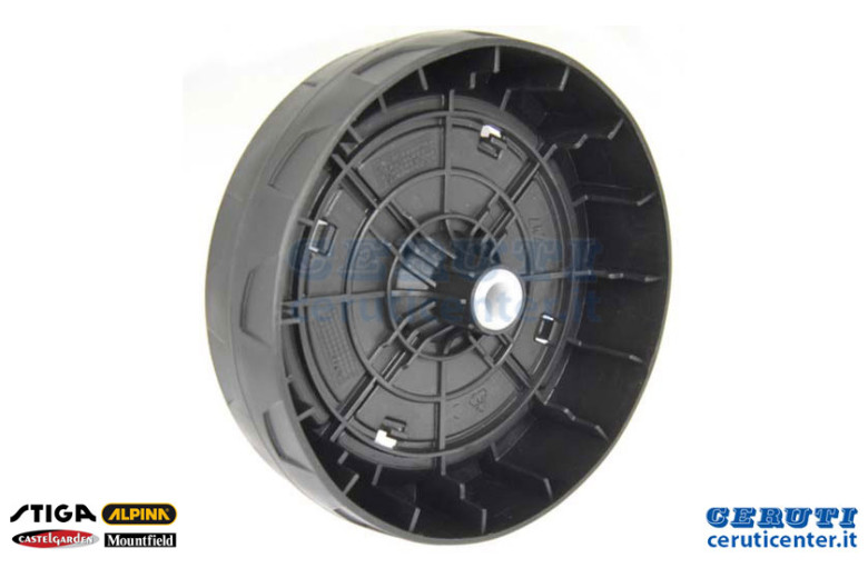 Ruota Delta D175 Compl.Bocc. - Originale Stiga - 381007475/0 - sostituisce - 322686101/0