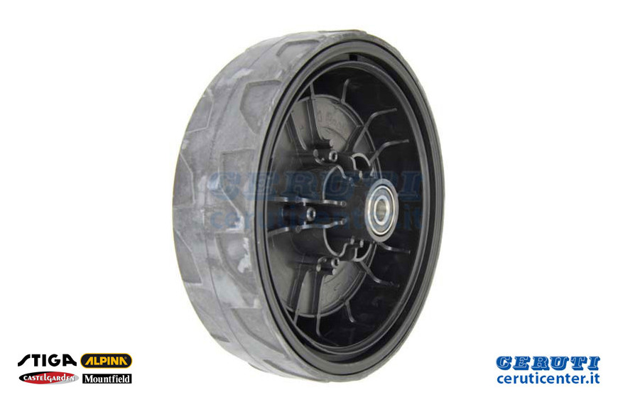Ruota Delta D200 Cuscinetti - Originale Stiga - 381007483/2 - sostituisce - 381007481/1