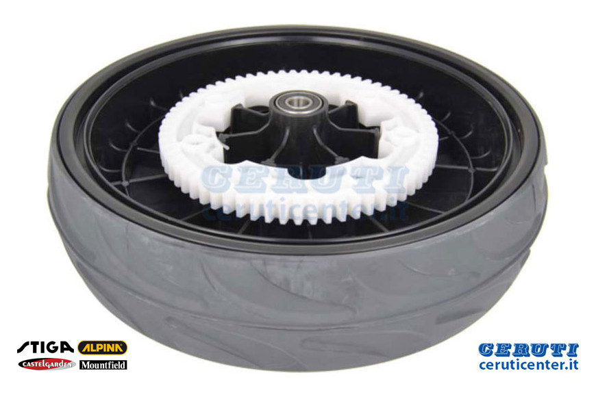 Ruota Eco Diamond D300 C/Cusc. - Originale Stiga - 381007398/1 - sostituisce - 381007396/0
