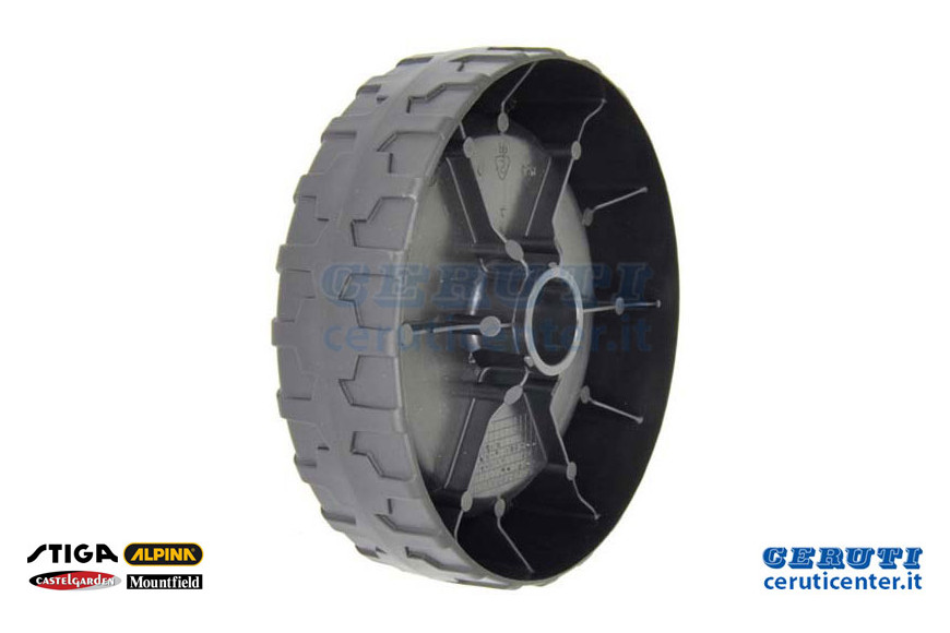 
Wheel D165Mm- Stiga Genuine Part - 322686091/1 - replaces - 381007346/0