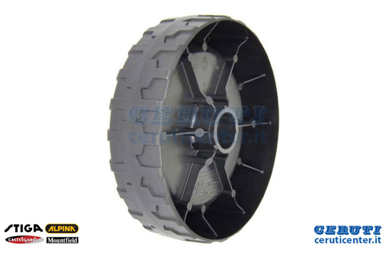 
Wheel D165Mm- Stiga Genuine Part - 322686091/1 - replaces - 381007346/0