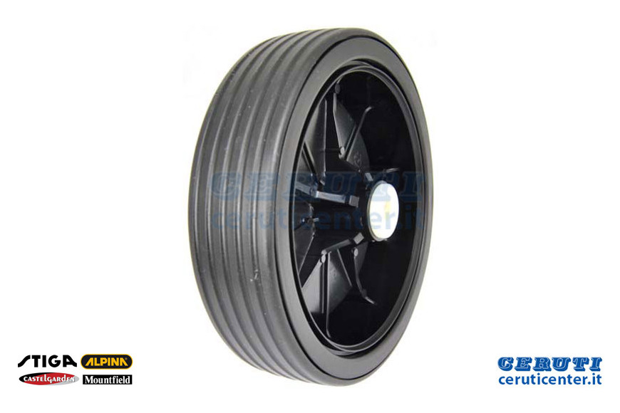 Ruota Economica Scolpita D210 X Bo - Originale Stiga - 381007337/0 - sostituisce - 381007329/0
