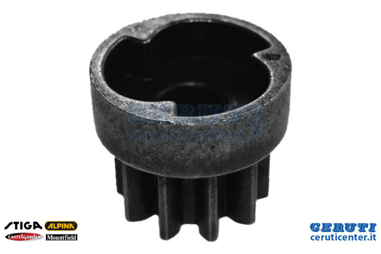 L/H Pinion Z10 Gear Use 322570139/0
 - Stiga Genuine Part - 122570120/1