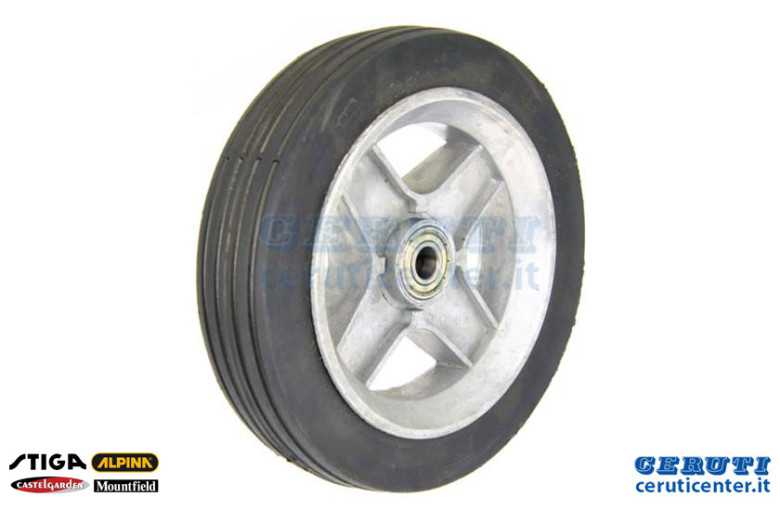 Ruota Allum. Rigata 175 Cusc.+Parap. - Originale Stiga - 381007363/0 - sostituisce - 1111-0817-03