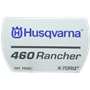 Decalcomania - 537323307 - Originale Husqvarna - sostituisce - 537323305 - 537323302