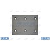 Ceppo Freno Forato 210X60X6,0 - Ama