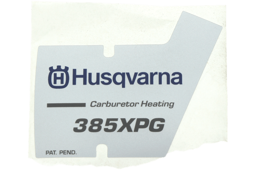 Decalcomania - 537327002 - Originale Husqvarna - sostituisce - 537040402
