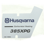 Decalcomania - 537327002 - Originale Husqvarna - sostituisce - 537040402