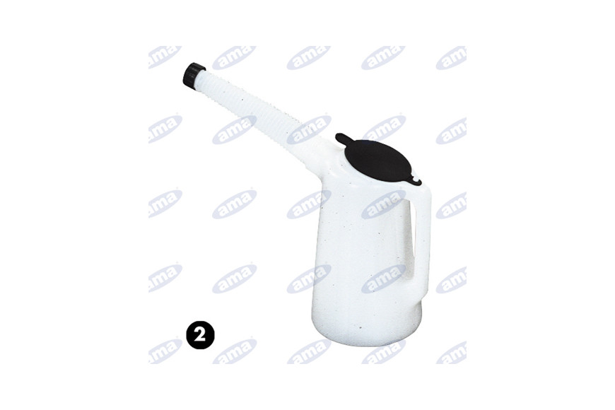 Jug 2 litres en polyéthylène avec couvercle