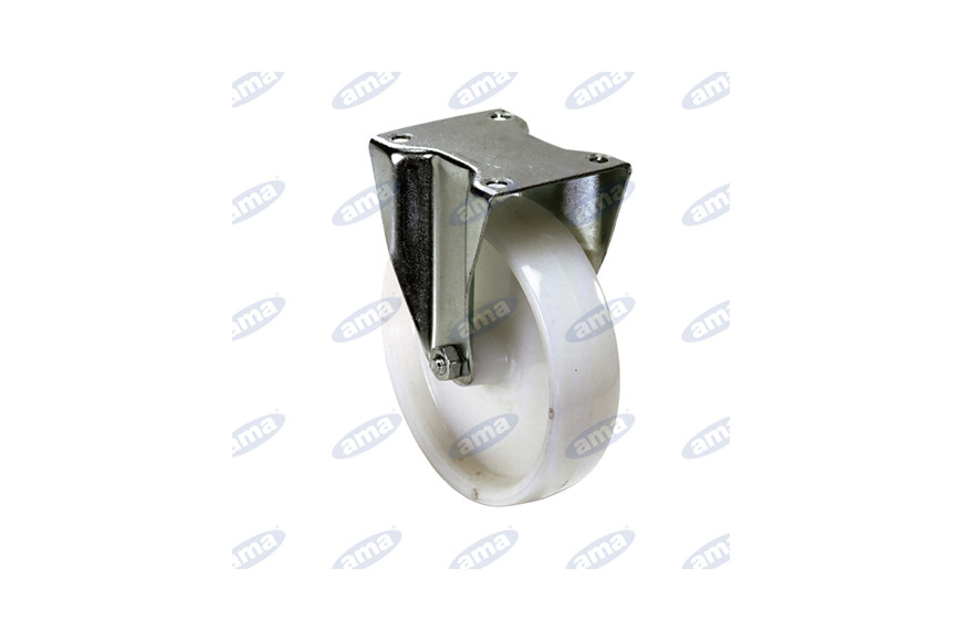 Nylon roue Ø 100mm support fixe