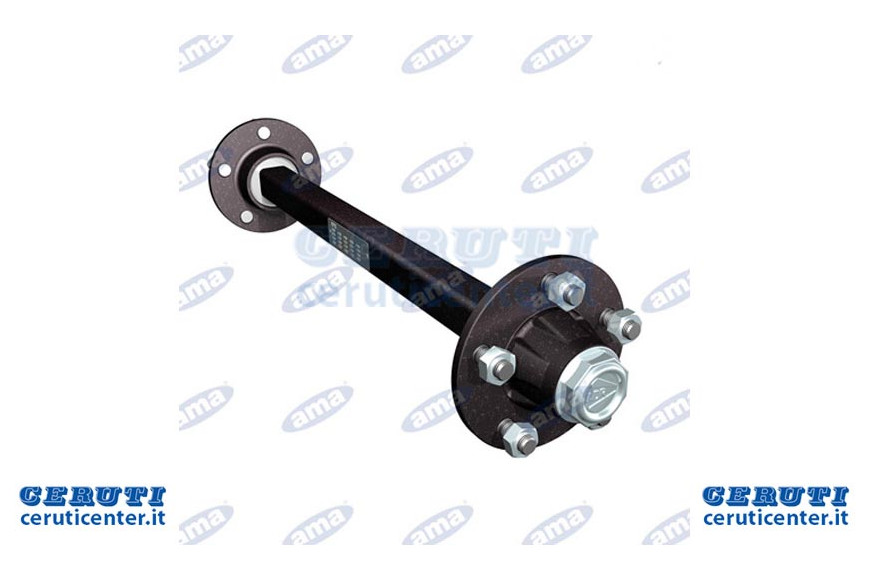 Semiasse Senza Freno Q40 A 5 Fori L200Mm. - Ama