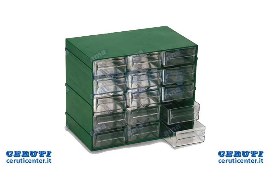 Cassettiera Con 15 Cassetti