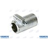 Boussole avec bouton 1 Slotted « 3/8 Z21 L 80mm