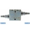 Cross Valve Pression brute (choc) de 1/2 "