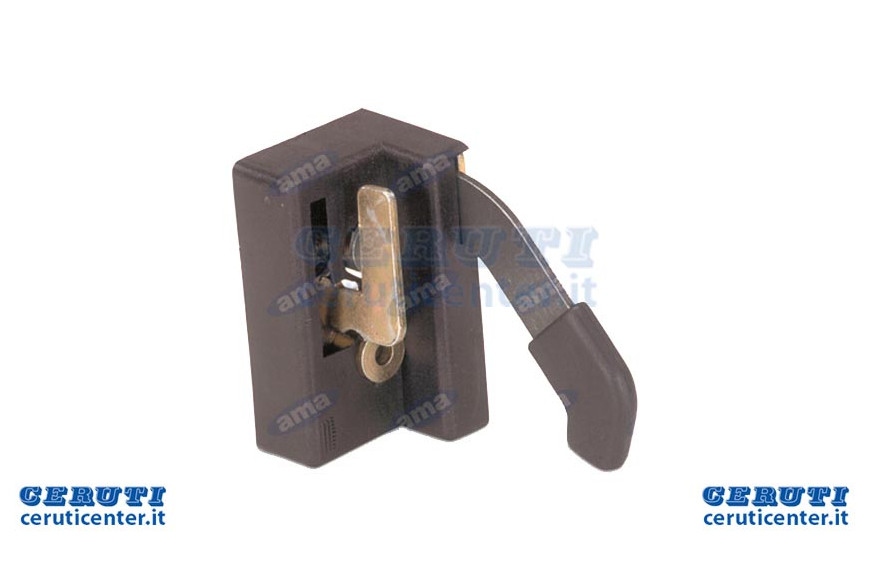 Universal Cabines avec verrouillage couvert en plastique noir Dx