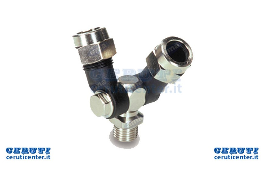 Jet Doppelgelenkarm - Male 1 / 4''G