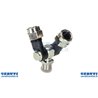Getto Snodato Doppio - Maschio 1/4''G