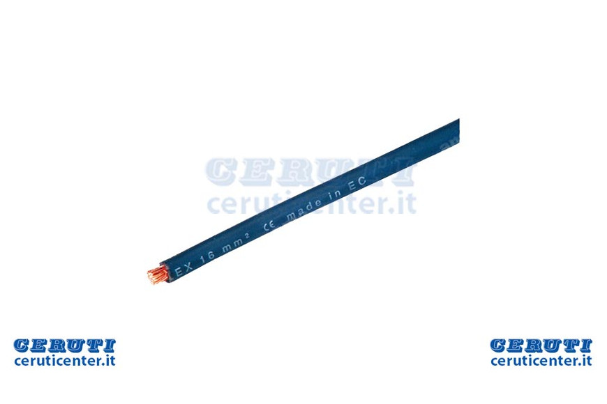 Battery Cable Isolated In Red Flexible PVC Copper 1X10Mm²