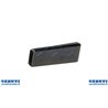 Bouton lisse plat 35x12