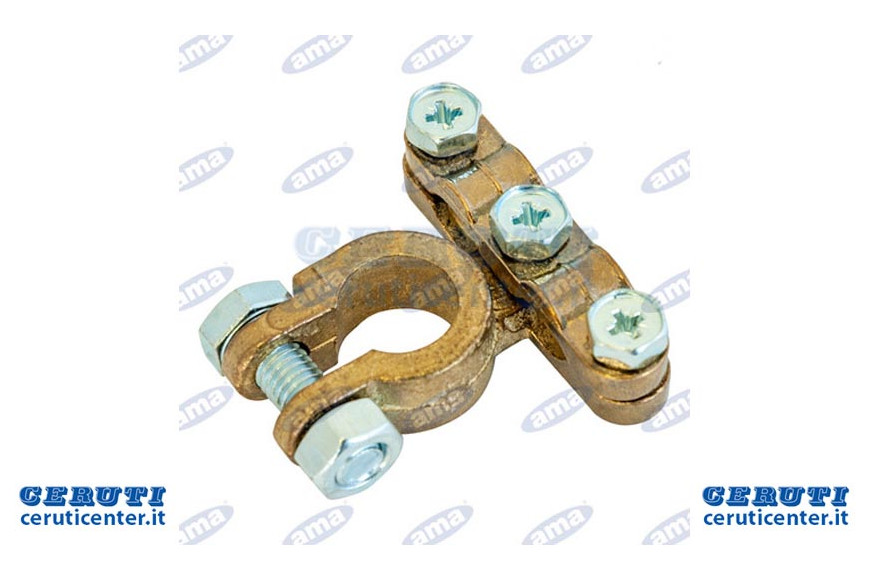 Batterie Clamp Double Negative