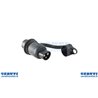 Spina 3 Poli 12-24V Con Cappuccio Blister 1 Pz
