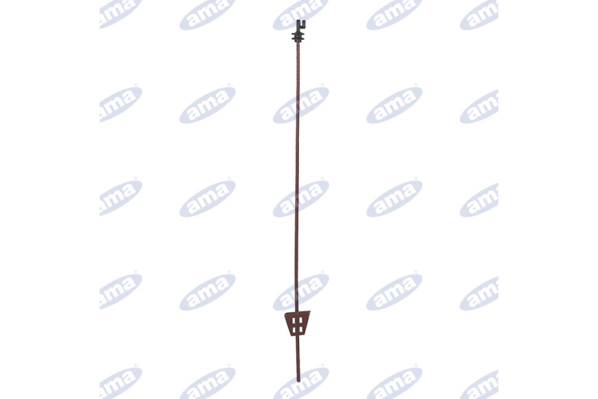 Paletto Ovale In Acciaio H  105Cm - Ama