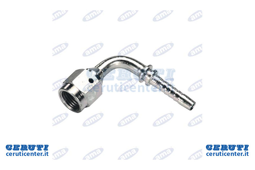 FEM.PRES.90 ° JIC74 7 / 16-20X1 / 4